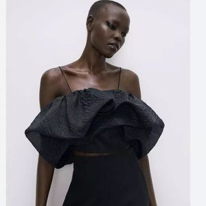NWT Zara Voluminous Crop